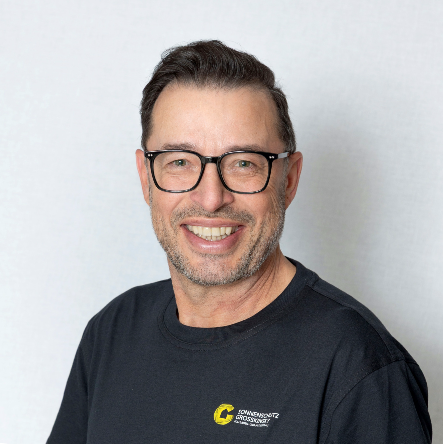 Stefan, Teammitglied bei Sonnenschutz Großkinsky